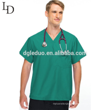 New designed wholesale doctor's clothes hospital short sleeve doctor uniform